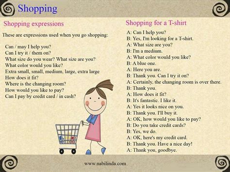 Shopping Expressions | English vocabulary, Teaching english, English worksheets for kids