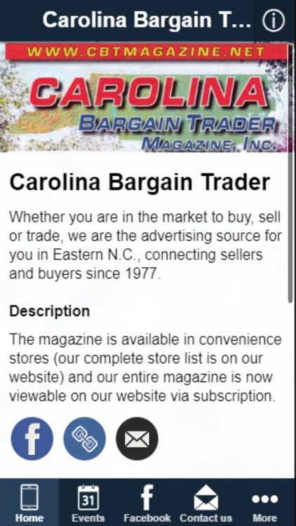 Carolina Bargain Trader. by Carolina Bargain Trader, Inc.