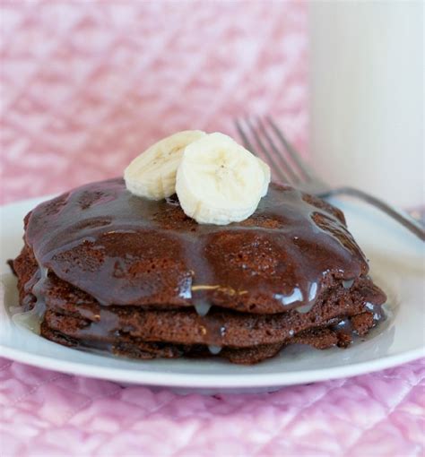 Chocolate Cake Pancakes - Cooking Classy