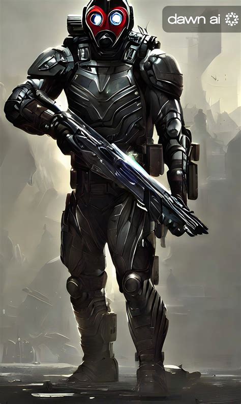 Sci-fi Soldier Concept Art by MarceloSilvaArt on DeviantArt