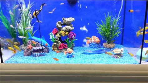 Fish Tank Decorating Ideas - YouTube