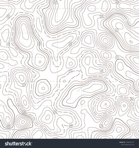 Creative Vector Illustration Topographic Map Art Stock Vector (Royalty ...