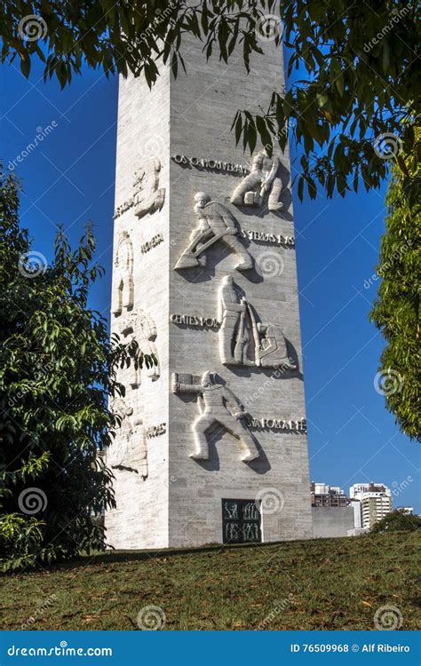 Obelisk editorial stock photo. Image of nature, paulo - 76509968