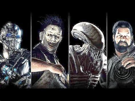 Mortal Kombat X Alien, Leatherface, Triborg, Bo Rai Cho Fatality ...