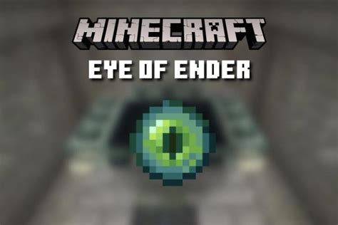 How to Make and Use the Eye of Ender in Minecraft (2022) | Beebom