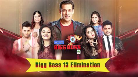 Bigg Boss 2019 Elimination Today, Season 13