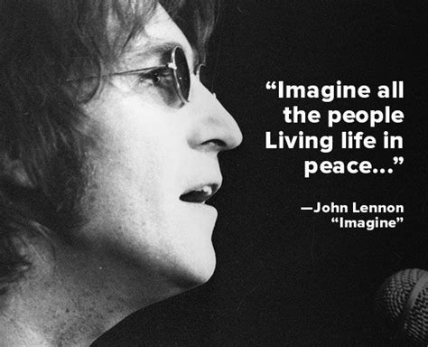 Imagine Peace John Lennon Quotes. QuotesGram