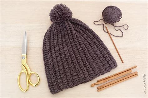 COMO TEJER UN GORRO CROCHET FÁCIL | La Casa Atelier