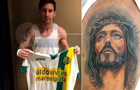 Lionel Messi Tattoos From Year to Year - InspirationSeek.com