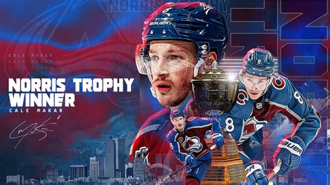 Cale Makar Wins James Norris Memorial Trophy | Colorado Avalanche