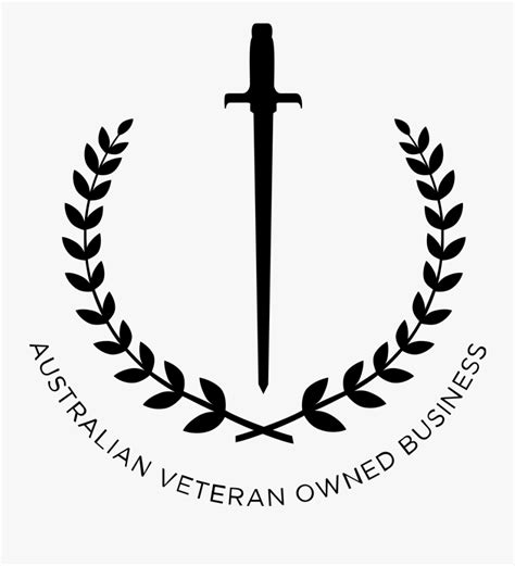 Australian Veteran Owned Business - Golden Round Logo Design , Free Transparent Clipart - ClipartKey