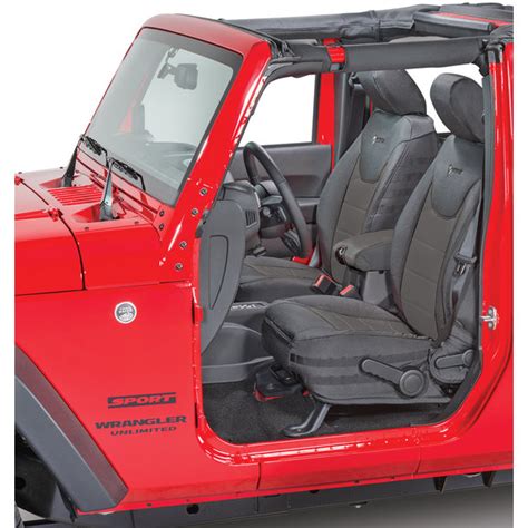 Bartact Mil-Spec Super Front Seat Covers for 11-12 Jeep Wrangler JK | Quadratec