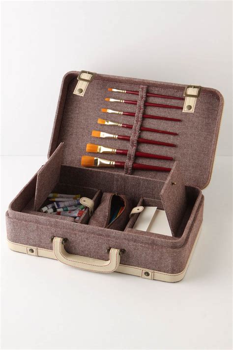 Artist's Attache Case | Travel art kit, Art kit, Art supplies