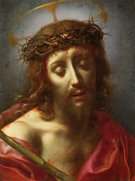 Jesus Crown Of Thorns Painting at PaintingValley.com | Explore collection of Jesus Crown Of ...