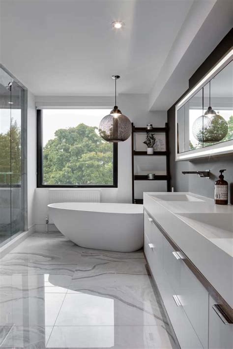 100 Contemporary Bathroom Ideas (Photos) - Home Stratosphere