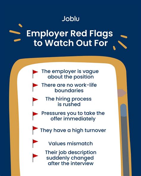 Watch Out for These 7 Major Employer Red Flags Before Getting the Job