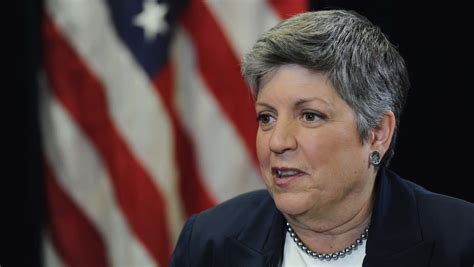 Download Janet Napolitano With American Flag Wallpaper | Wallpapers.com