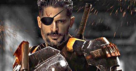 Deathstroke Goes Unmasked in New Justice League Photo