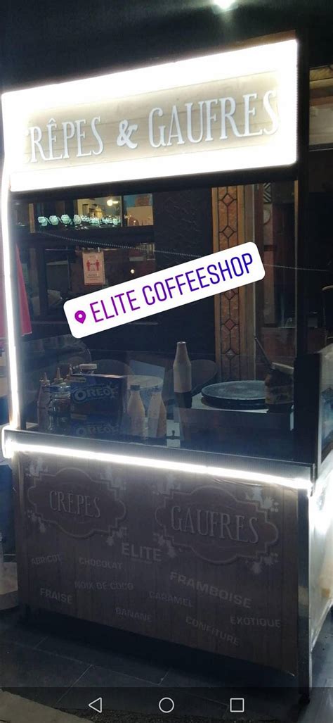 Menu at Elite coffee shop cafe, Temara