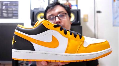 AIR JORDAN 1 LOW TAXI | UNBOXING | REVIEW - YouTube