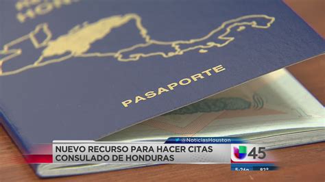 Citas para pasaportes de Honduras | Video | Univision 45 Houston KXLN ...