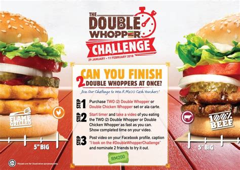 Double Whopper® Challenge | Burger King ⋆ MorePromo.info