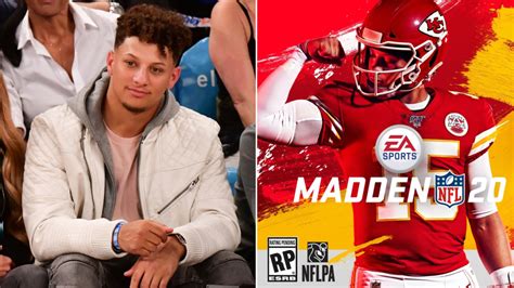 Chiefs' Patrick Mahomes on Madden 20 cover (photos) - Sports Illustrated