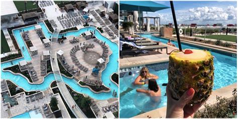 The Marriott Marquis Houston's Giant Texas-Shaped Pool Is Perfect For Summer - Narcity