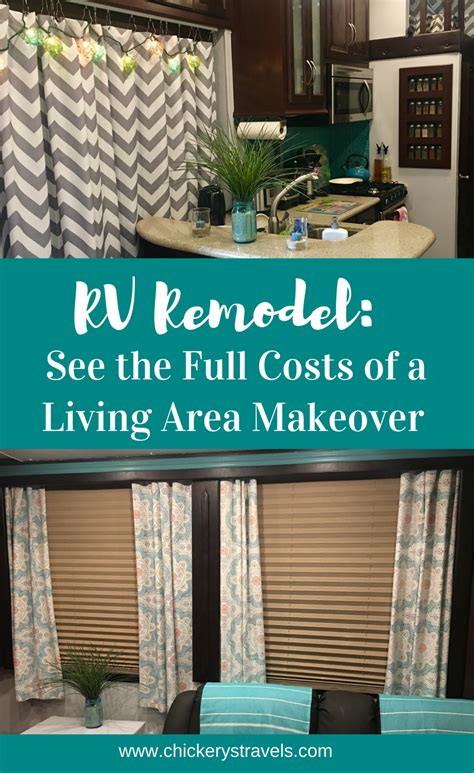 RV Remodel Costs with Before & After Photos - Chickery's Travels | Rv remodel, Remodeled campers ...
