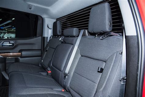 2019 Silverado Interior Features Storage Bins In Rear Seatbacks | GM Authority