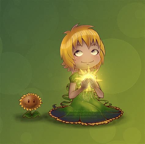 Image - Pvz sunflower by anastasiath-d676dxs.jpg | Plants vs. Zombies ...