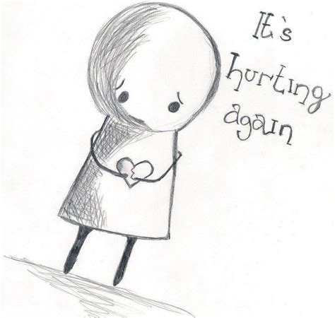 Cute Drawings Of Love, Sad Drawings, Pencil Drawings Easy, Doodle Drawings, Amazing Drawings ...