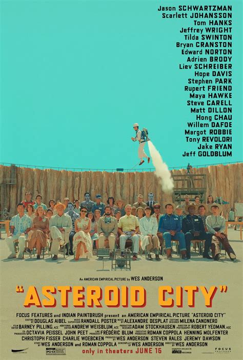 Asteroid City Cast Highlighted in Poster for New Wes Anderson Movie