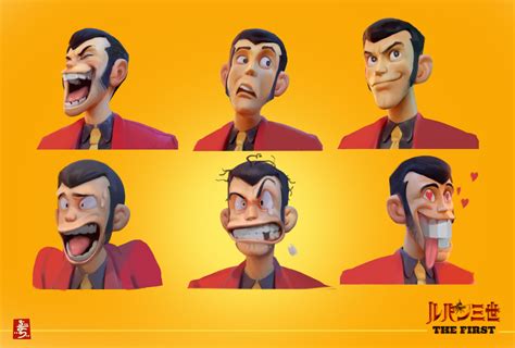 ArtStation - Lupin The First, Ahmad Beyrouthi | Lupin iii, Studio ghibli art, Cartoon character ...