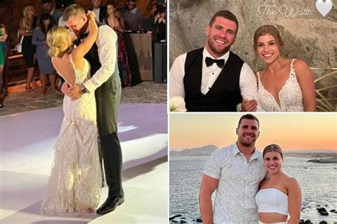 Steelers' T.J. Watt marries Dani Rhodes in Mexico wedding