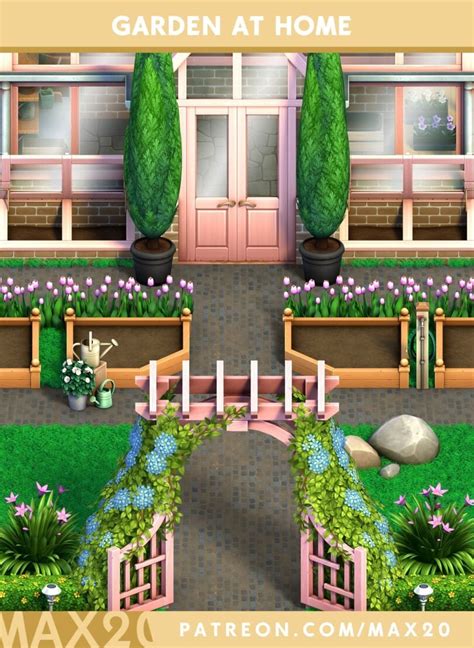 The Sims 4 Garden CC Pack: Garden at Home Overview