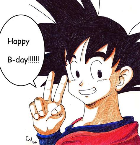 Just Goku by camlost on DeviantArt | Feliz cumpleaños goku, Feliz cumpleaños kawaii, Feliz ...