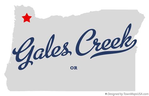 Map of Gales Creek, OR, Oregon