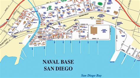 Map Of Navy Bases In California - Printable Maps