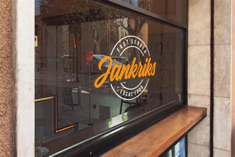 Bar Window Logo Mockup Graphic by SmartDesigns · Creative Fabrica