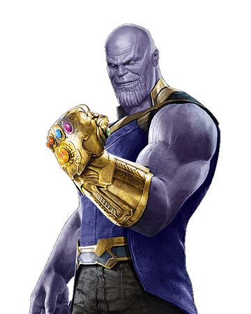 Marvel Thanos retrato PNG transparente - StickPNG