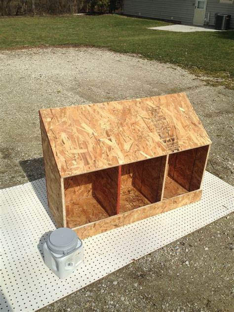 How to build nesting boxes out of one piece of plywood | Chicken ...