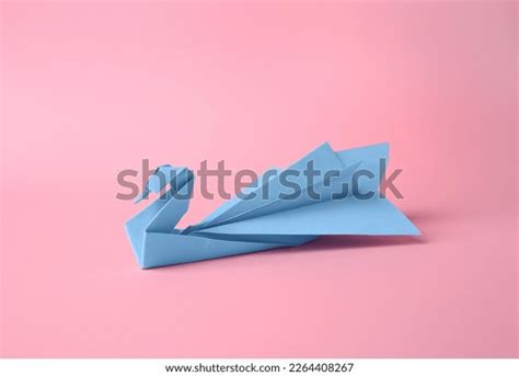 Origami Art Beautiful Paper Swan On Stock Photo 2264408267 | Shutterstock