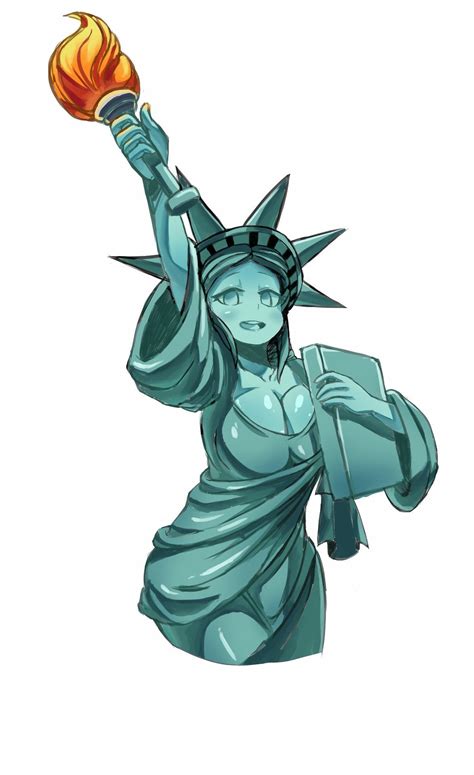 Statue of Liberty [oc] : r/MoeMorphism