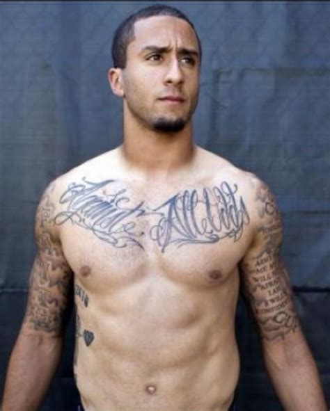 Top Celebrity: Colin Kaepernick Tattoos