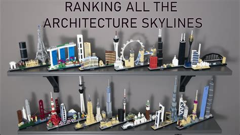 Ranking all 13 Lego Architecture Skylines from 2016 to 2022 - YouTube