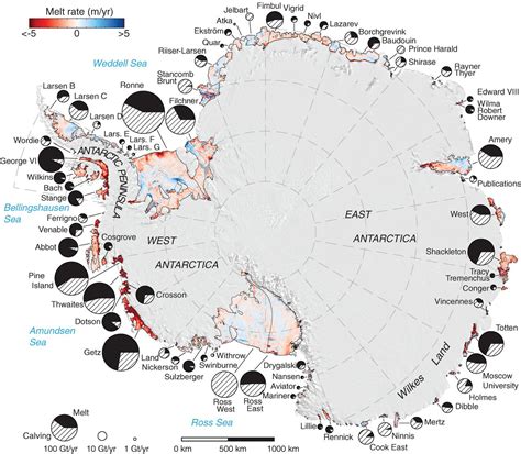 Ice-Shelf Melting Around Antarctica | Science