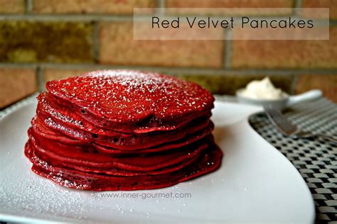 Red Velvet Pancakes - Alica's Pepperpot