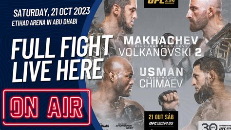 [!,OFFICIAL,!]@ UFC 294 Volk vs Islam 2 Live Fight Free Coverage ON TV Channel 21 October 2023 ...