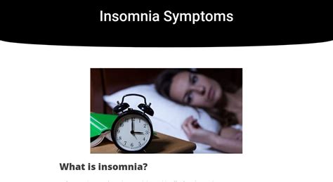 Insomnia Symptoms | IrisTech